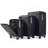 Luggage,With Front Opening,TSA Approved Lock,Hardshell Suitcase,Black