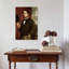 Autoportrait, vers 1862. Estampe d'art mural abstraite contemporaine.-883599719