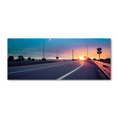 Highway - Wrapped Canvas Print