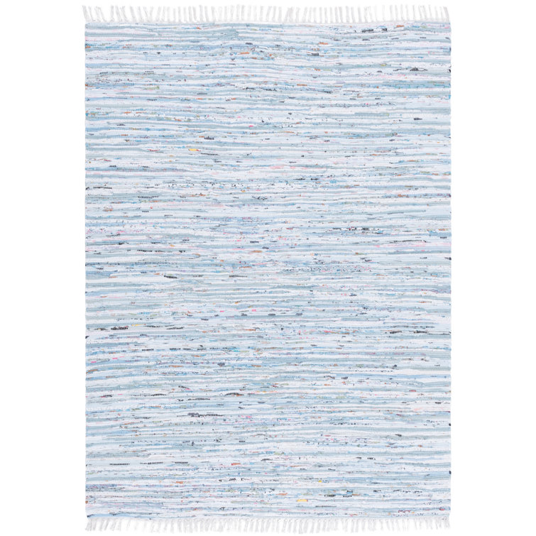 Fales Rug Hand Woven Cotton Striped Rug