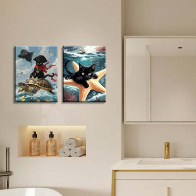 2 Piece Wrapped Canvas Print
