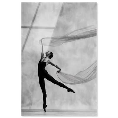 Impression sur toile Ballerina Modern II par Notoriart, prête à être accrochée