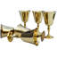 Mid-Century Golden Goblets