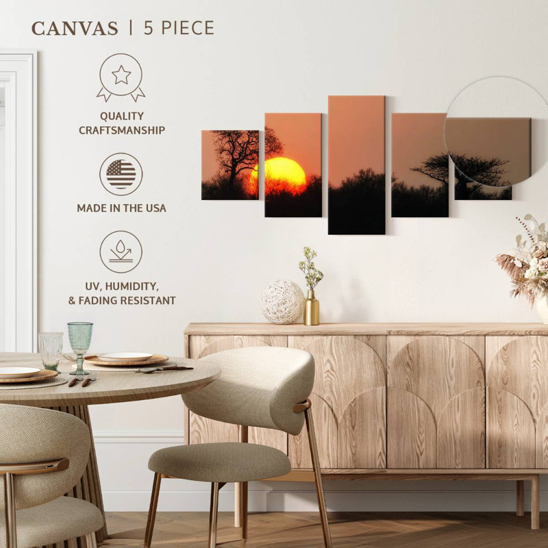 Kruger Sunset, 30" H x 68" W