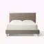 Lit plateforme tapissier Normsman Vireo