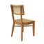 Chaise de patio d'extérieur avec osier