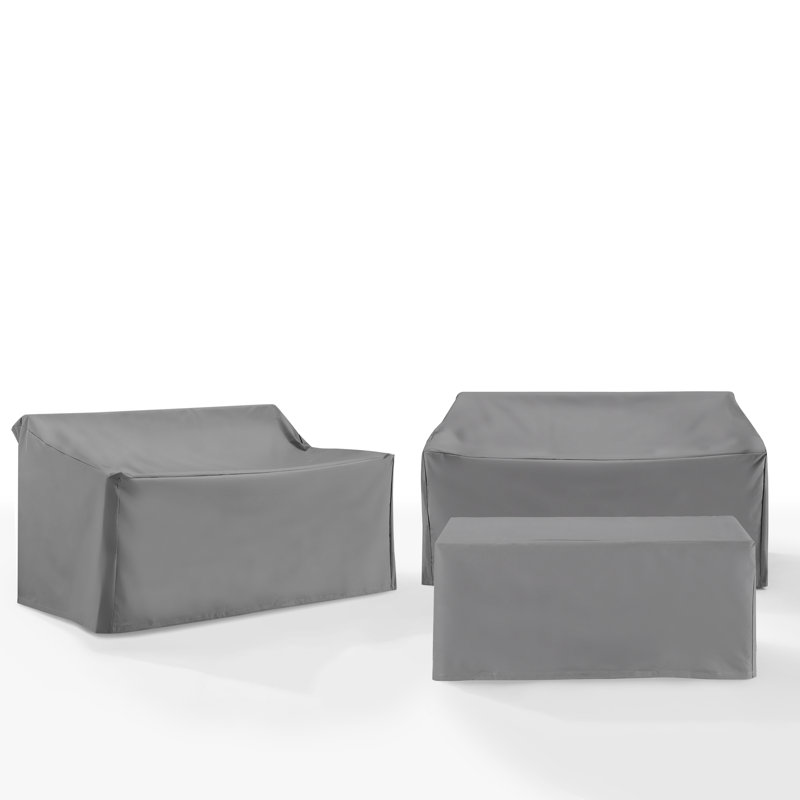 Furniture Covers Outdoor Conversation Set Cover, Gray