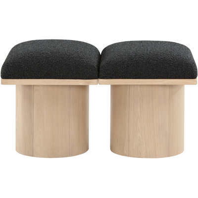 Husnan Boucle Upholstered Bench