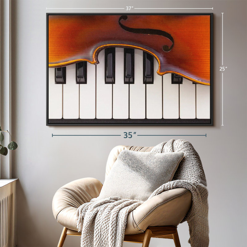 Classical Instruments Canvas Print, 25" H x 37" W