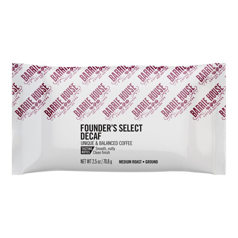 Sachet de café décaféiné de 2,5 oz. - WS-110BHFPSDCAF