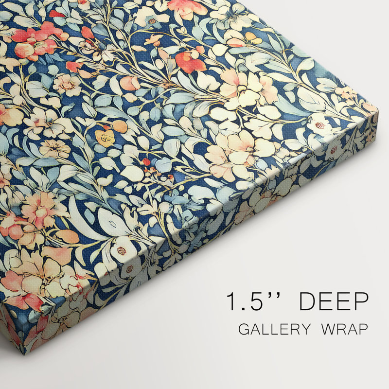 Série WORMIS DCCCLxxx - Toile tendue avec châssis Premium - Prêt à être accroché, H 18 po x l 12 po