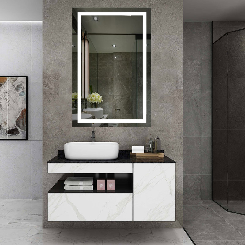Ayjah Flat Wall Mirror