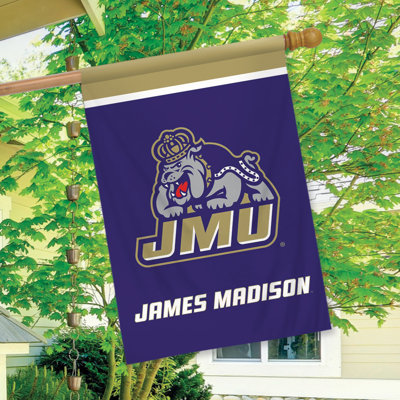 James Madison University NCAA Licensed House Flag