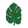 Plants Hand Knotted Cotton Area Rug in Green