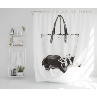 Puryear Polyester Shower Curtain Set