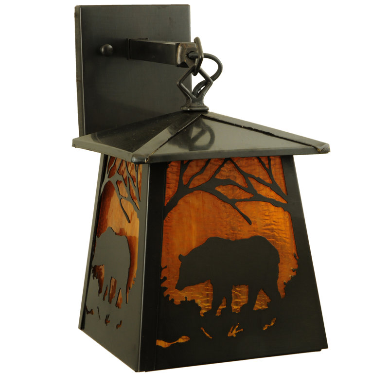 1 - Light Outdoor Wall Lantern