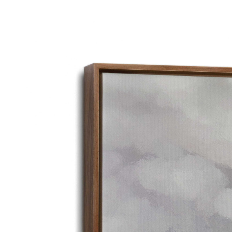 «Road to Nowhere» par Lori Deiter, reproduction d'art, Toile avec cadre, Brun, L 48 x H 32