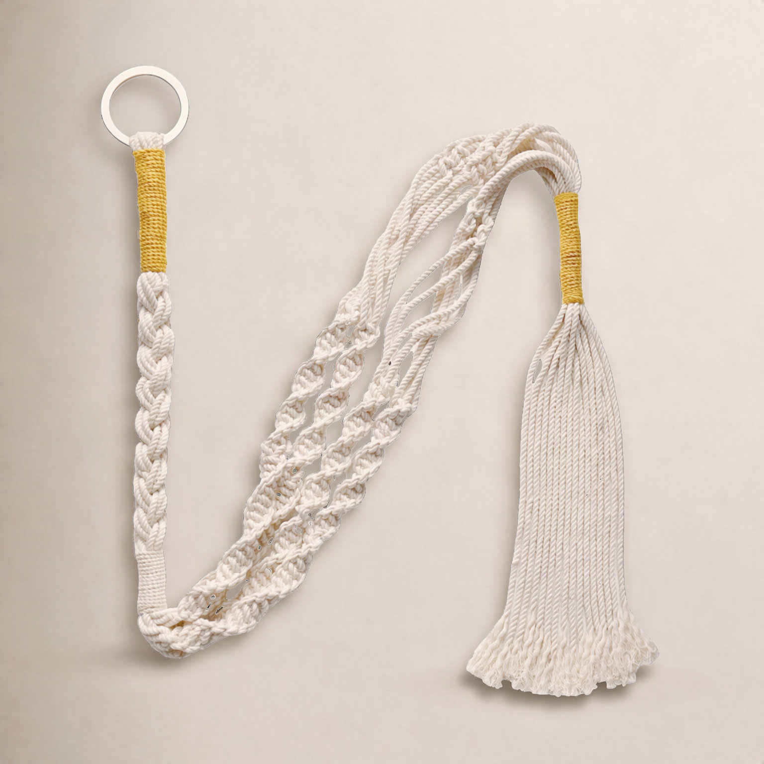 Pillowpia Trina Plant Hanger, Ochre