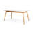 Golbahar Extendable Solid Wood Base Dining Table-26128411