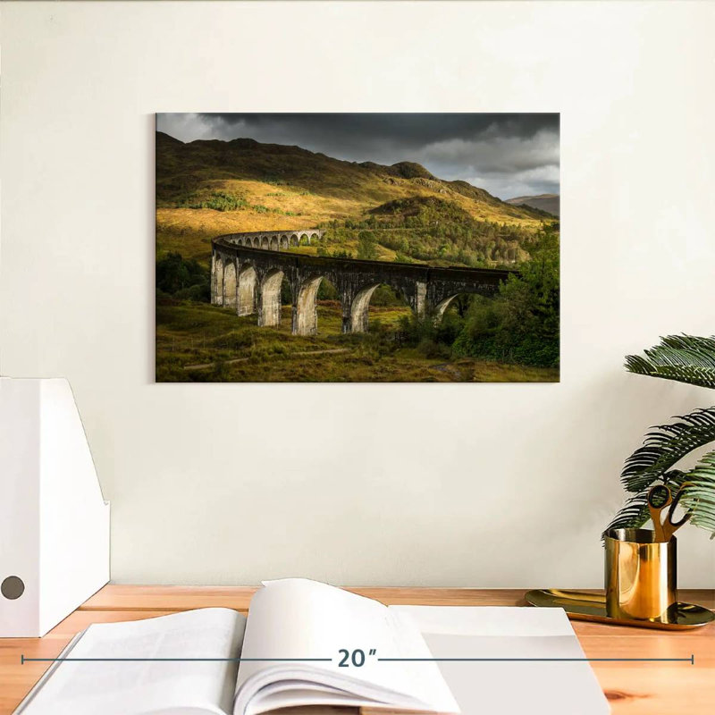 Viaduc Glenfinnan de Mehar, Écosse, H 8 po x l 12 po