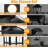 Solar Wall Lights Outdoor, Aluminum Solar Porch Lights Outdoor, Warm White/Cool White Selectable Exterior Waterproof