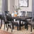 Fabric Upholstered Side Chairs Set