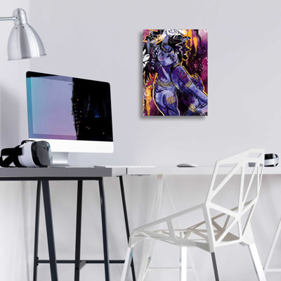 «Black Love» par Justin Copeland, art mural en verre acrylique