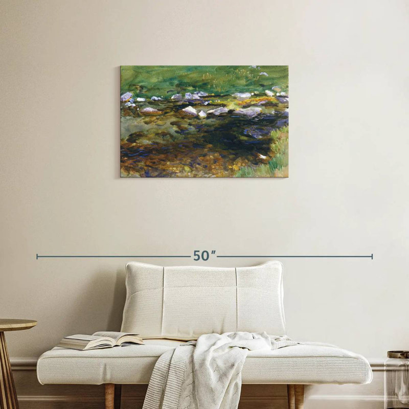 Alvord Brook And Meadow 1907, 20" H x 30" W