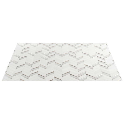 Kasol Marble And Mirrored Glass Mosaic