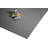 Solid Color Machine Made Tufted Polyester Area Rug in Gray Set-1748862990