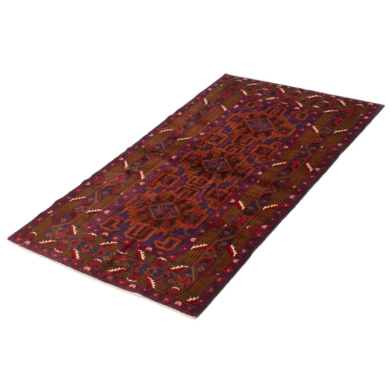Teimani Brown Rug 3'7" x 6'4"