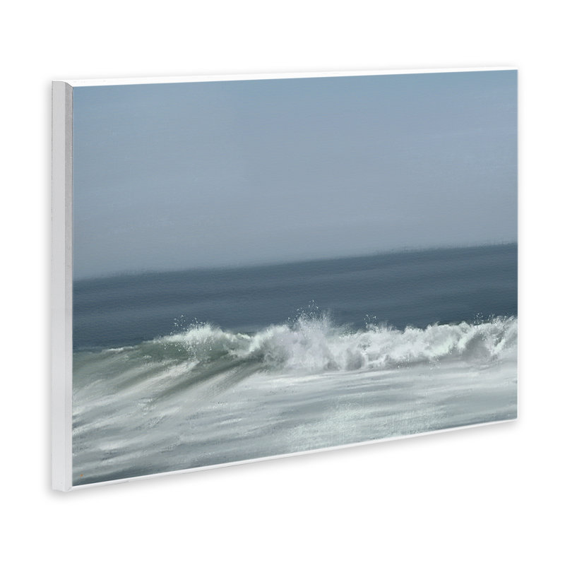 Plaque murale Hectic Beach Waves, design par Matthew Piotrowicz, H 10 po x l 15 po