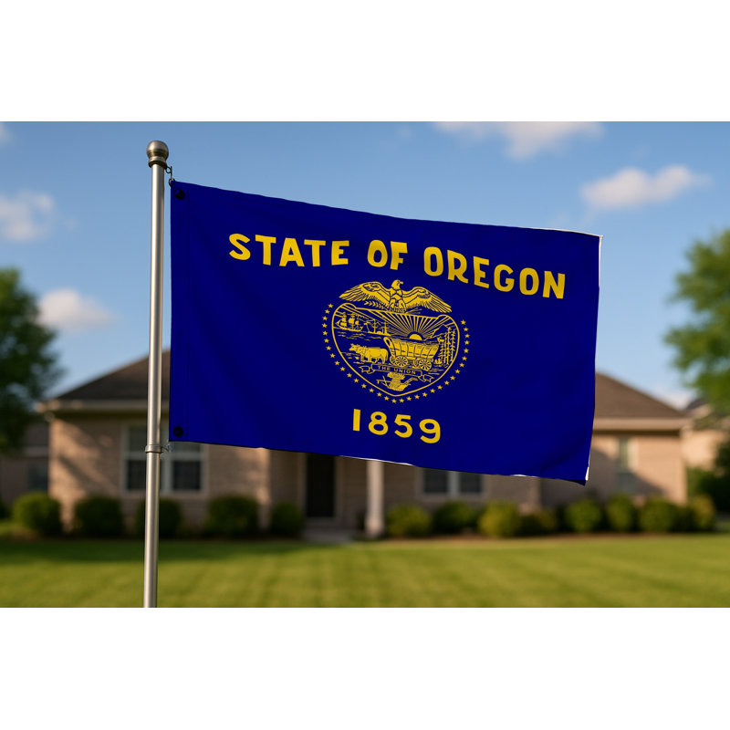 Drapeau de l'État de l'Oregon - Drapeau