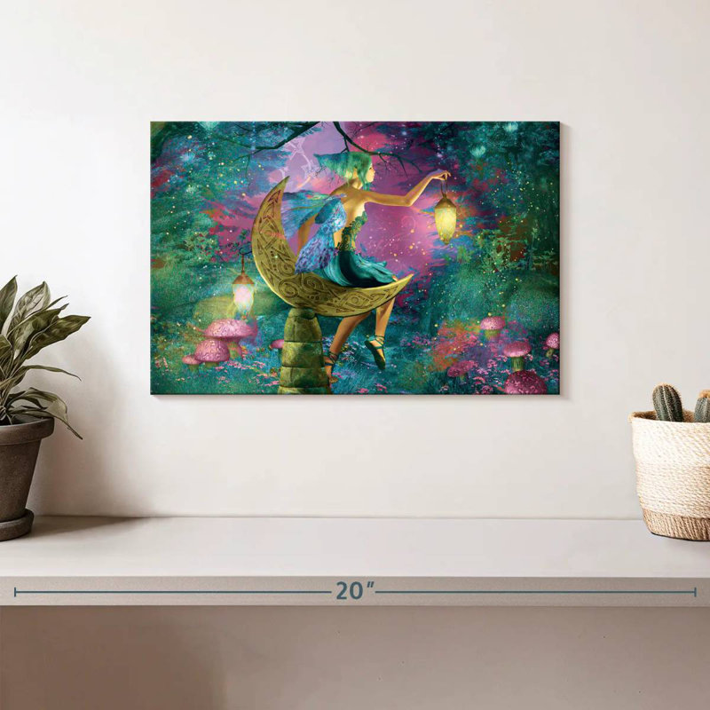 Kelan Moon Fairy, 8" H x 12" W