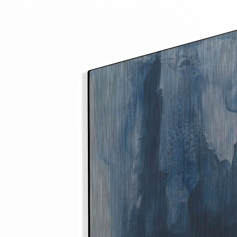 Brayden Studio «Glacier V» par Chris Paschke, art mural en métal, H 24 po x l 24 po