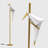  Wilmen 69'' Polished LED Novelty Floor Lamp with Outlet