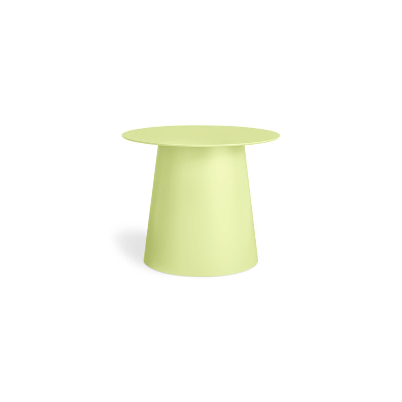 Circula Side Table, 12" H x 15" W x 15" D, Celery