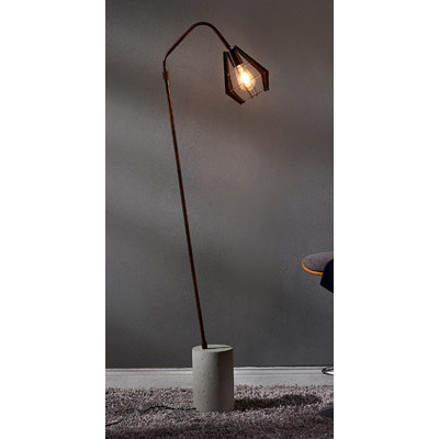 Glenloft 155.96cm Arched Floor Lamp