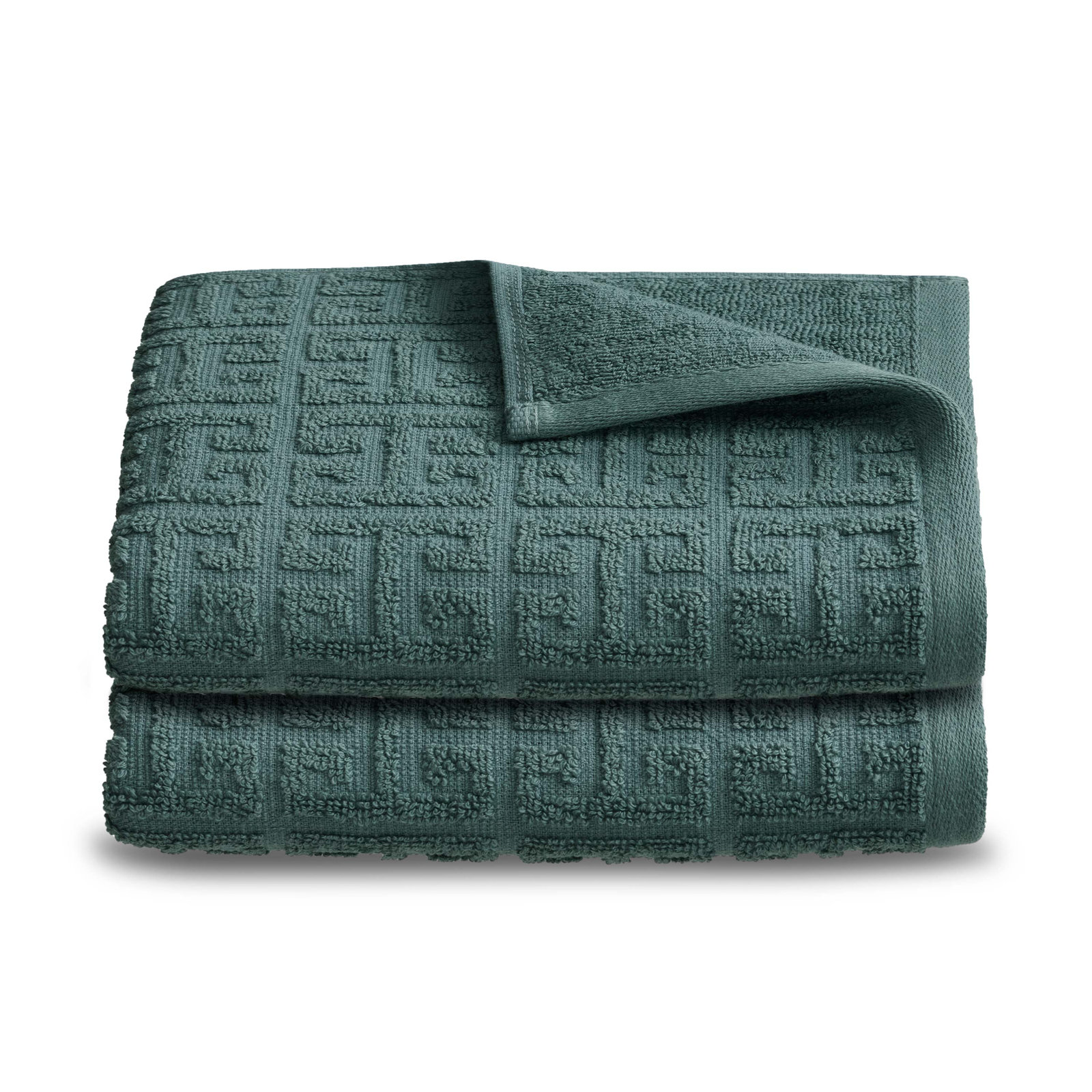 Martex Arcadia Terra 2 Piece Hand Towel Set, Slate