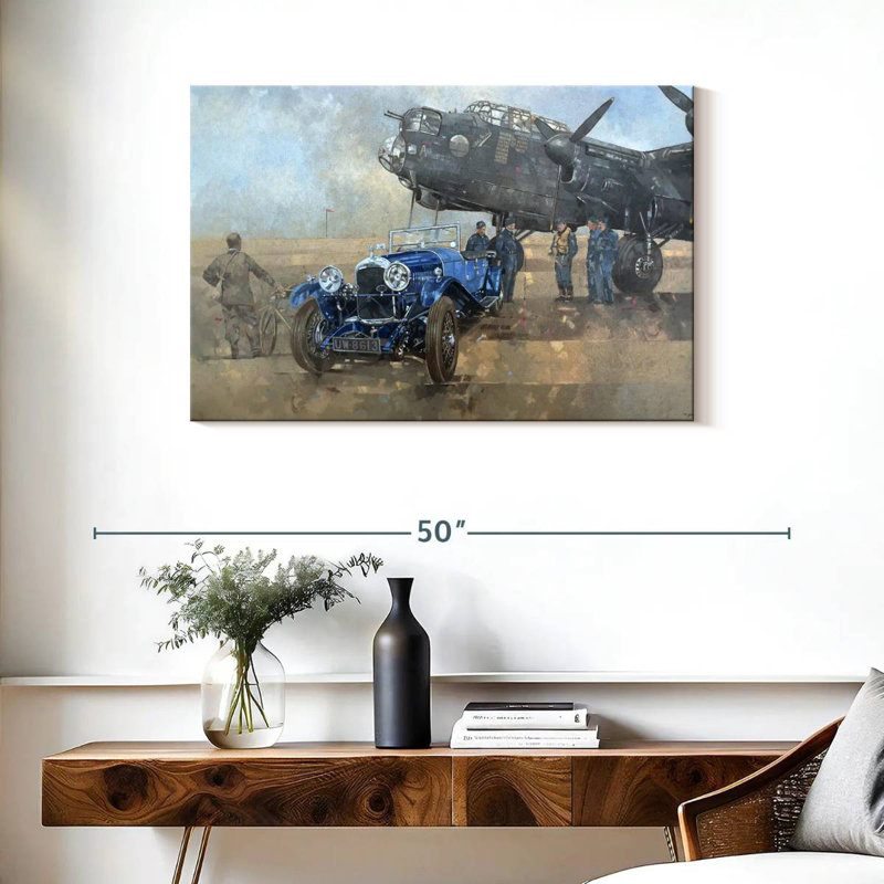 Mehar Able Mable et la Lagonda bleue, H 24 po x l 36 po