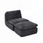 Fauteuil à pleine compression avec repose-pieds pivotant-1384612284