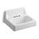 Hudson Metal Rectangular Wall-mount Bathroom Sink with Overflow