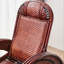 Chaise berçante en rotin naturel naturel-102437763