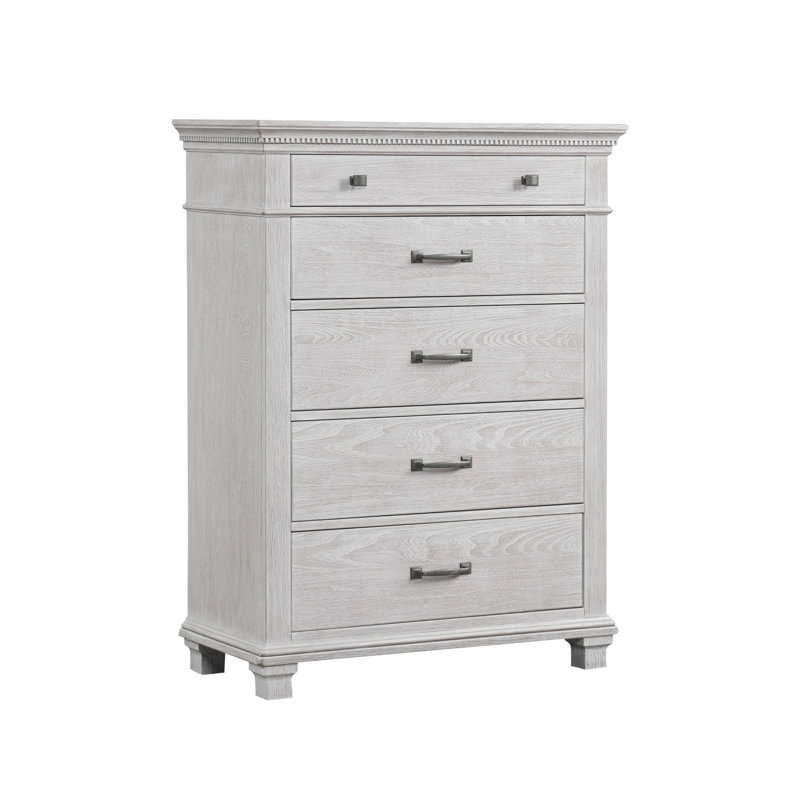 35" W Transitional Chest, Weathered Gray