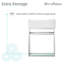 Ensemble de meuble-lavabo simple 19,5 po Pierre-1320746997