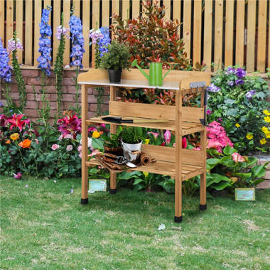 Fir Potting Bench