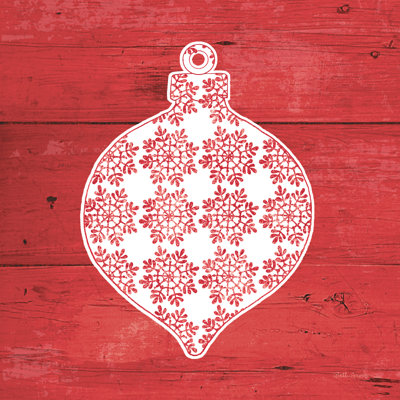 Nordic Holiday XIV by Beth Grove - Wrapped Canvas Painting