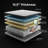 13.5" DreamFlex CoolTouch Bamboo Full Mattress - Two-Sided Plush with Quad Coil Support & Temperature Regulation-1381136778