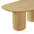 78.7" W Oval Solid Wood Base Dining Table-1991214409