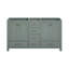Base de meuble-lavabo double autoportant de 60 po Souther seulement-1364426305